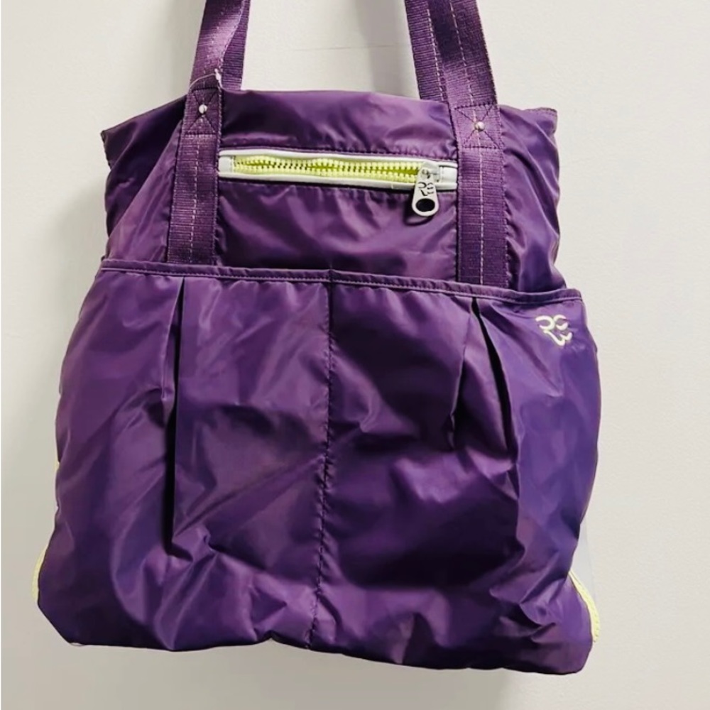 Rare Earth carry on luggage purple tote travel weekend bag nylon style RE1006